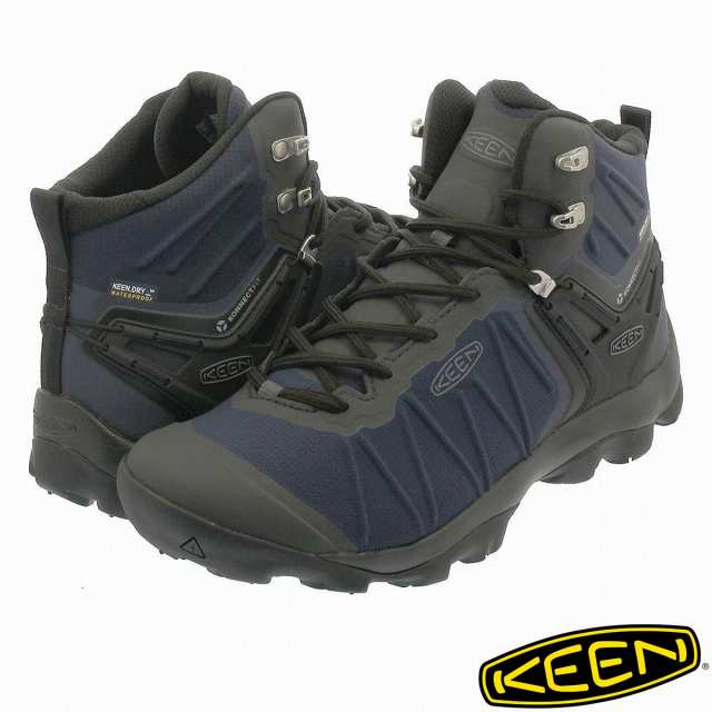 トレッキングシューズ メンズ アウトドア キーン ベンチャー ミッド ウォータープルーフ Keen Venture Mid Wp Blue Raven の通販はau Pay マーケット Select Shop Lowtex