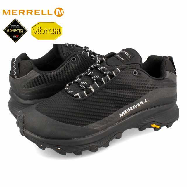 MERRELL MOAB SPEED STORM GORE-TEX (W) メレル モアブ スピード ストーム ゴアテックス レディース BLACK/BLACK ブラック j067670