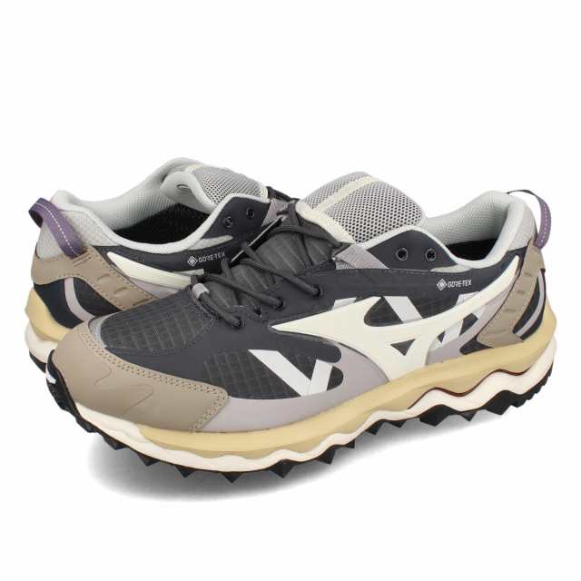 MIZUNO WAVE MUJIN TL GTX ミズノ ウエーブ ムジン TL ゴアテックス メンズ LIGHT GRAY/BLACK ブラック D1GA237308