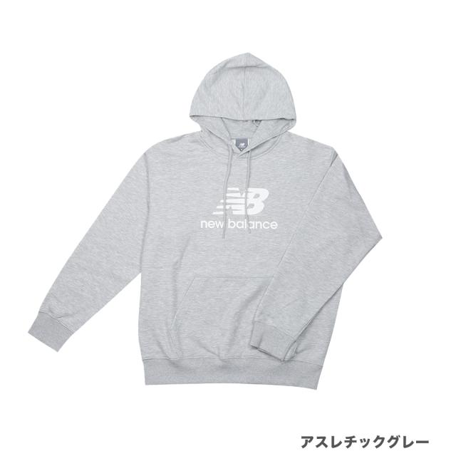 NEW BALANCE SE STACKED LOGO SWEAT HOODIE ニューバランス スポーツ エッセンシャル スタックトロゴ スウェット フーディー メンズ レディース MT41501 NEW BALANCE SPORT ESSENTIALS STACKED LOGO SWEAT HOODIE