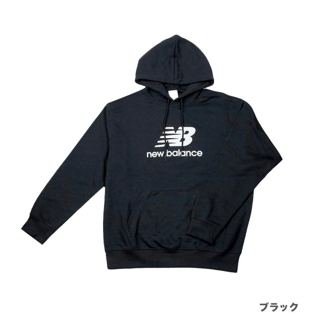NEW BALANCE SPORT ESSENTIALS STACKED LOGO SWEAT HOODIE