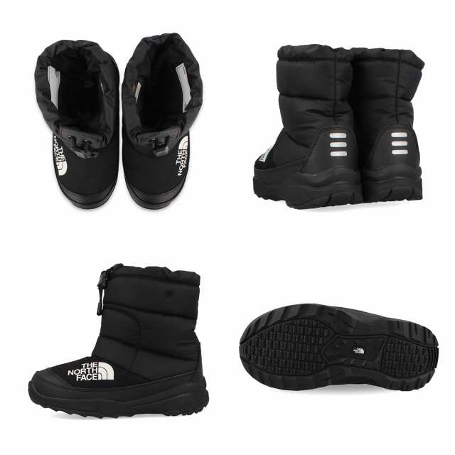 THE NORTH FACE K NUPTSE BOOTIE VII ザ ノース フェイス キッズ ヌプシ ブーティ VII 子ども ブーツ はっ水  レッド ブラック ゴールド 3色展開 NFJ52288｜au PAY マーケット