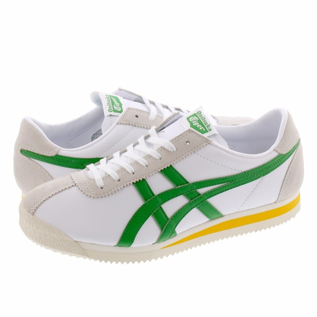 onitsuka tiger white green