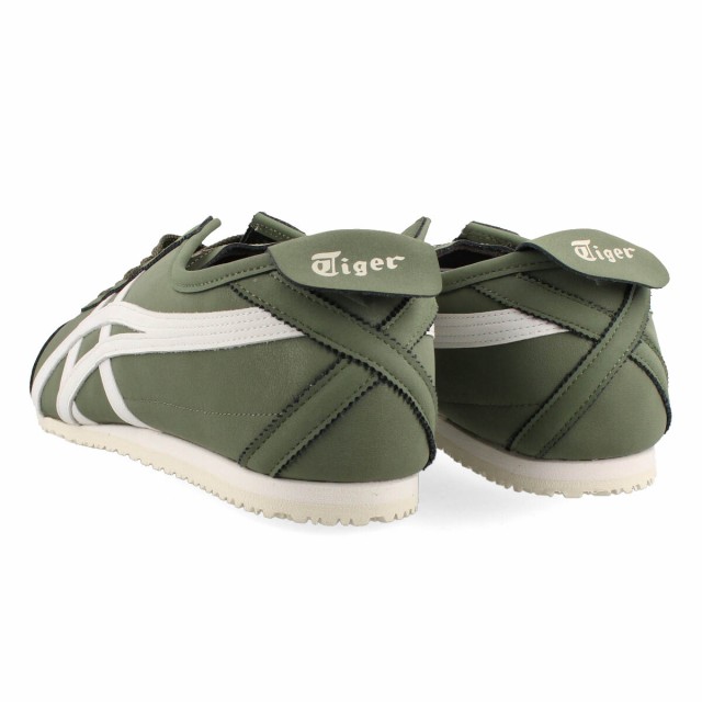 15時迄のご注文で即日発送可 Onitsuka Tiger MEXICO 66 オニツカタイガー メキシコ 66 メンズ レディース ローカット MANTLE GREEN/CREAMの通販は