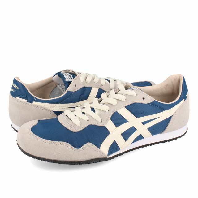 Onitsuka Tiger SERRANO オニツカタイガー セラーノ メンズ レディース ローカット MAKO BLUE/CREAM ブラウン 1183b400-406