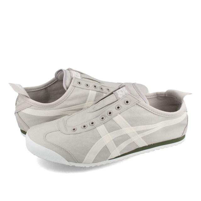 Onitsuka Tiger MEXICO 66 SLIP-ON オニツカタイガー メキシコ 66 スリッポン メンズ レディース ローカット OYSTER GREY/WHITE グレー ホワイト 1183b603-020の通販は