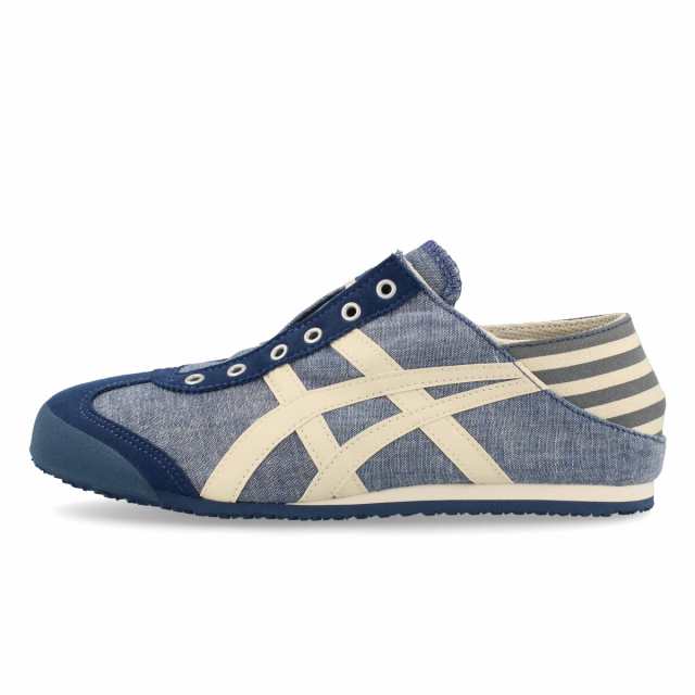 onitsuka tiger slip on blue