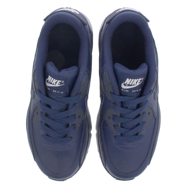 キッズサイズ 16cm 22cm Nike Air Max 90 Ltr Ps ナイキ エア マックス 90 レザー Ps Midnight Navy White 3414 412の通販はau Pay マーケット Select Shop Lowtex