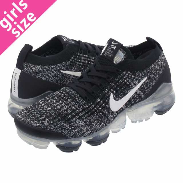 nike flyknit vapormax black and white