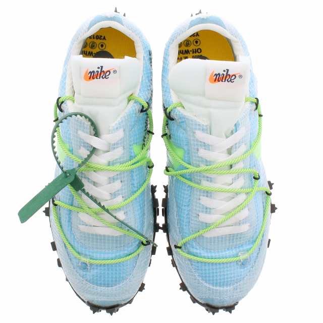 off white waffle racer vivid sky