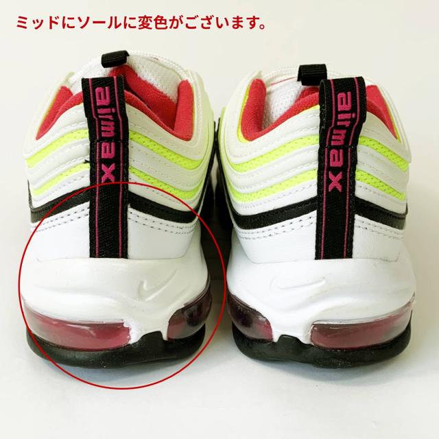 アウトレット Nike Air Max 97 ナイキ エア マックス 97 White Rush Pink Volt Ci9871 100の通販はau Pay マーケット Select Shop Lowtex