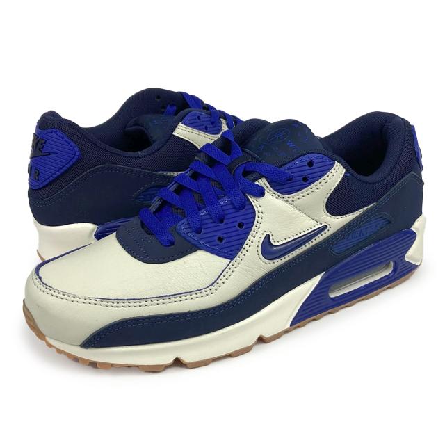 【アウトレット】 NIKE AIR MAX 90 PREMIUM ナイキ エア マックス 90 プレミアム メンズ SAIL/CONCORD/BLACKENED BLUE ベージュ cj0611-102-olの通販は