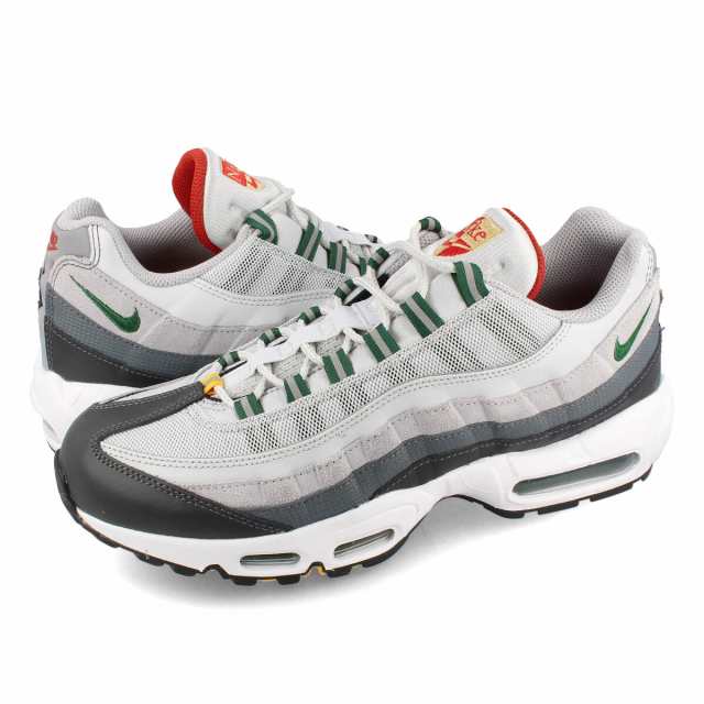 Nike air max on sale 95 white and green