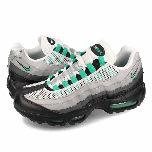 NIKE WMNS AIR MAX 95 ナイキ ウィメンズ エア マックス 95 メンズ レディース BLACK/STADIUM GREEN/PEARL GREY ブラック DH8015-002