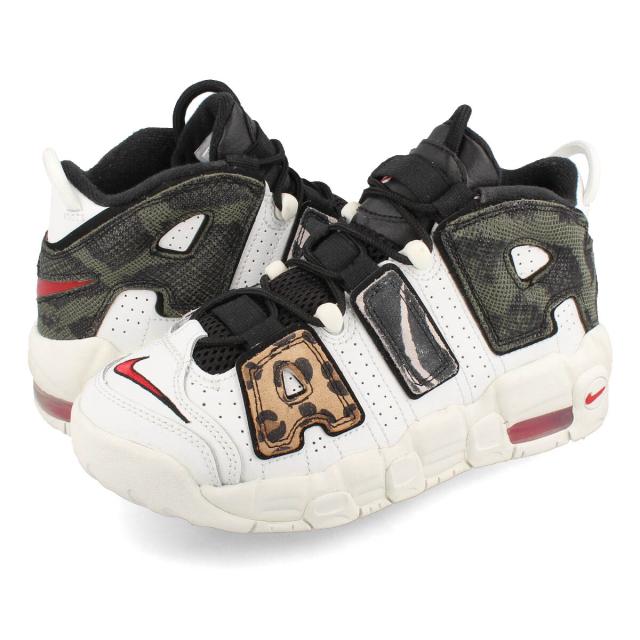 NIKE AIR MORE UPTEMPO GS ナイキ エア モア アップテンポ 海外限定 日本未発売モデル レディース SUMMIT WHITE/UNIVERSITY RED ホワイト DZ4843-100