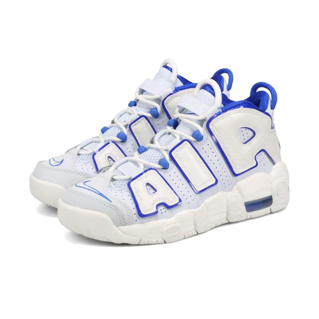 NIKE AIR MORE UPTEMPO GS ナイキ エア モアアップ テンポ GS レディース SUMMIT WHITE/RACER BLUE/FOOTBALL GREY ホワイト FN4857-100の通販は 17,745円