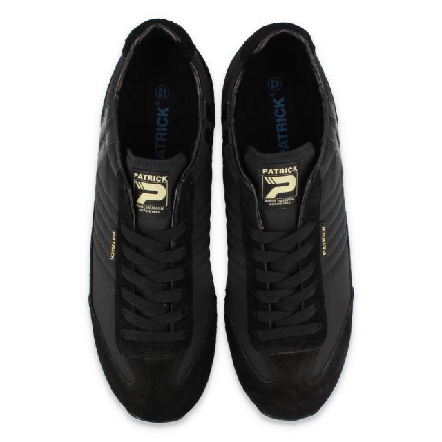 B06207 未使用品 PATRICK MARATHON-V-J：21 ブラック パトリック マラソンレザー ブラック PATRICK MARATHON-L BLK