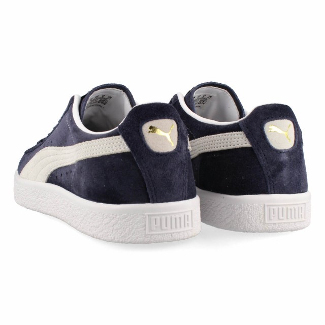 Puma suede hot sale peacoat white