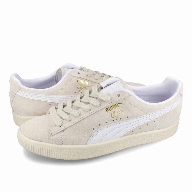 PUMA CLYDE PRM プーマ クライド PRM メンズ FROSTED IVORY/PUMA WHITE