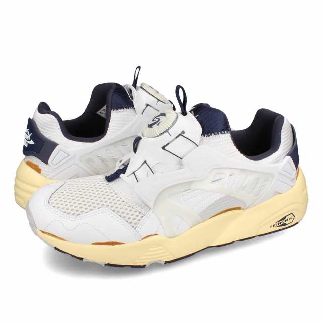 PUMA DISC BLAZE THE NEVERWORN II プーマ ディスク ブレイズ ザ ネバーウォーン 2 メンズ WHITE/NEW NAVY ホワイト 393182-01