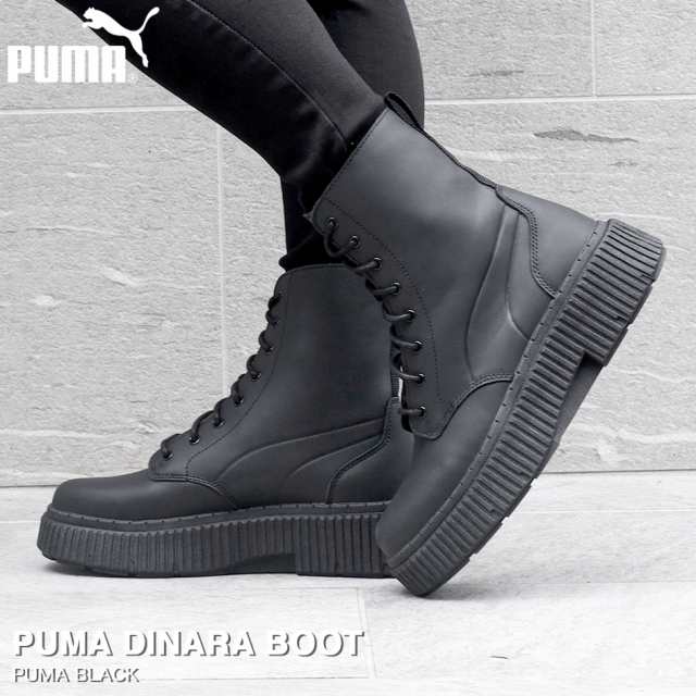 PUMA DINARA BOOT プーマ ディナーラ ブーツ レディース PUMA BLACK ブラック 394786-01のサムネイル