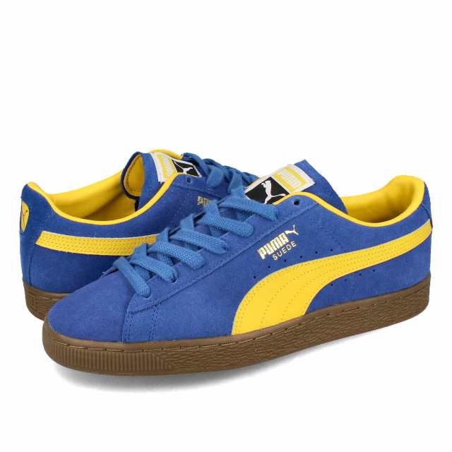 PUMA SUEDE TERRACE プーマ スウェード テラス メンズ COBALT GLAZE/PELE YELLOW ブルー 396451-01の通販は