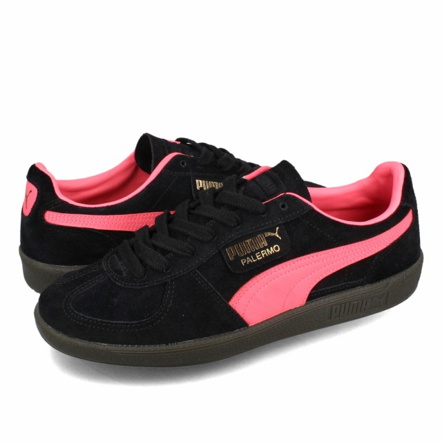 PUMA PALERMO プーマ パレルモ メンズ BLACK/SUNSET GLOW/GUM ブラック 396463-26