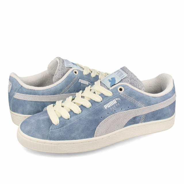 PUMA SUEDE BASKETBALL NOSTALGIA プーマ スウェード バスケットボール ノスタルジア メンズ DEWDROP/FROSTED IVORY ブルー 396468-01