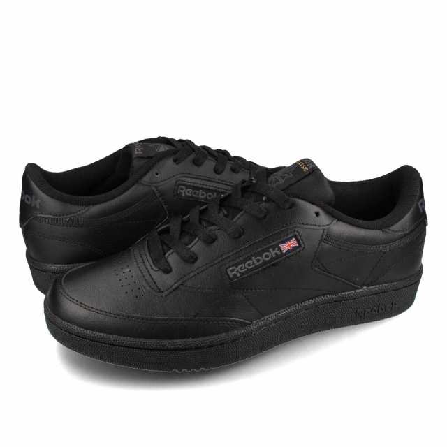 Reebok CLUB C 85 リーボック クラブシー 85 メンズ レディース BLACK ブラック 100000153の通販は