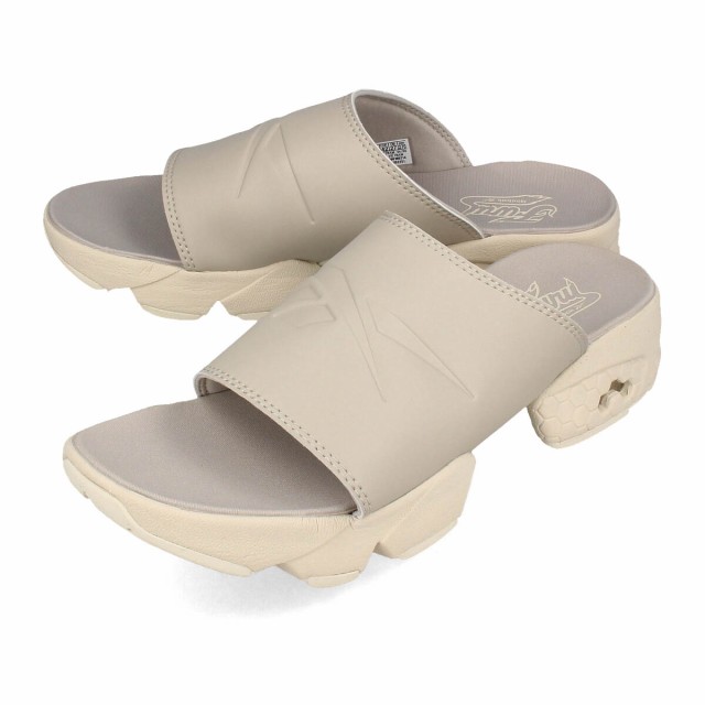 Reebok FURY SLIDE リーボック フューリースライド レディース MOONSTONE/BONE ベージュ 100202251の通販は