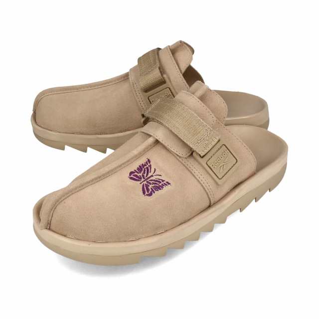 Reebok NEEDLES BEATNIK リーボック ニードルズ ビートニック メンズ レディース CANVAS/EXTREME PURPLE ベージュ 100207687