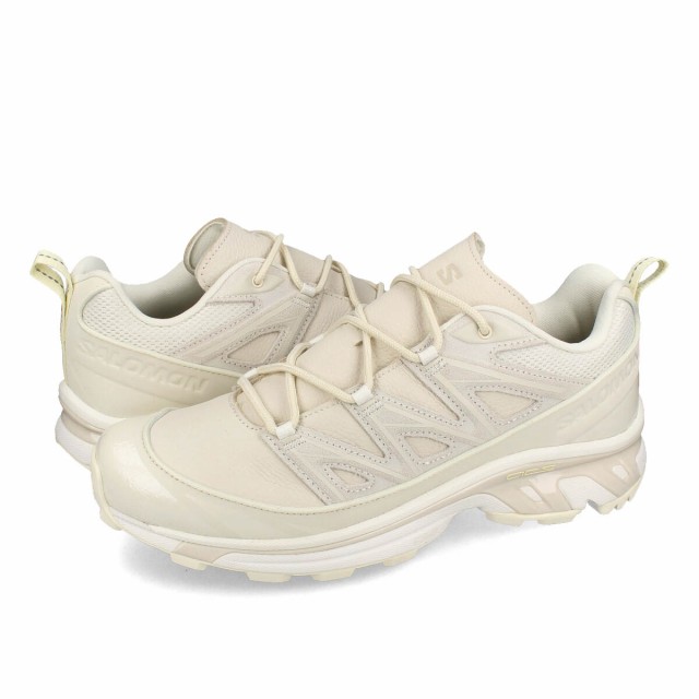 SALOMON XT-6 EXPANSE LTR サロモン エックスティー 6 エクスパンス レザー メンズ レディース VANILLA ICE/ALMOND MILK/TRANSPARENT YEL