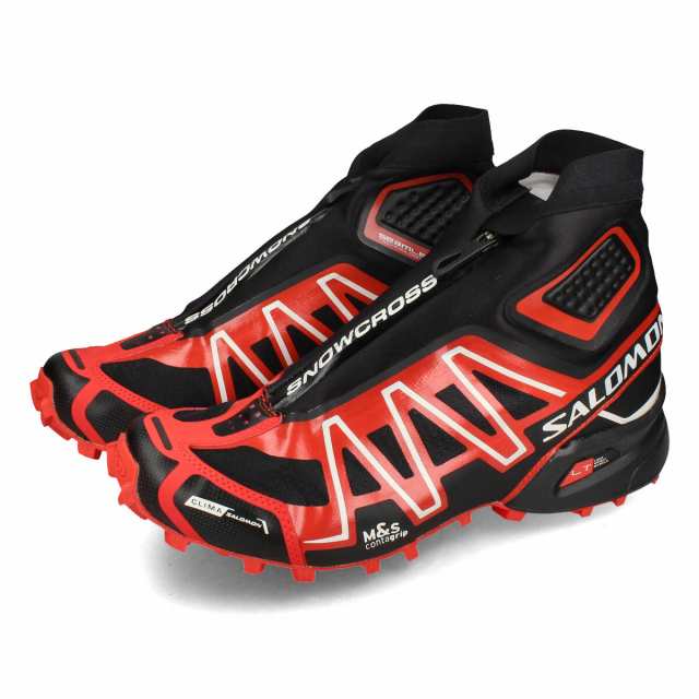 SALOMON SNOWCROSS サロモン スノークロス メンズ レディース BLACK/FIERY RED/VANILLA ICE ブラック l47467300