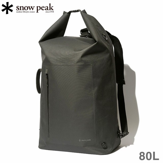 SNOW PEAK 4WAY DRY BAG L 80L スノーピーク 4ウェイ ドライ バッグ ミディアム 80リットル メンズ レディース リュックサック デイバッ