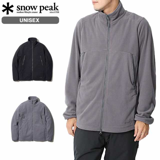 SNOW PEAK GRID FLEECE JACKET スノーピーク グリッド フリース