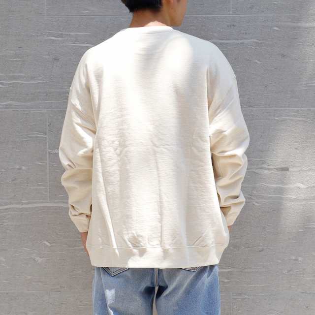 SNOW PEAK RECYCLED COTTON SWEAT CREWNECK スノーピーク リサイクル