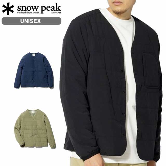 SNOW PEAK FLEXIBLE INSULATED CARDIGAN スノーピーク フレキシブル インサレーション カーディガン メンズ レディース カーディガン sw-の通販は 13,860円