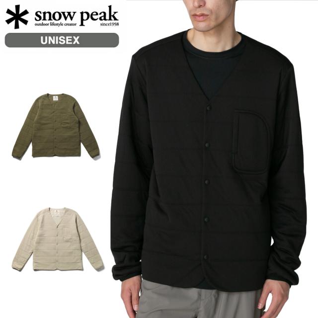 SNOW PEAK FLEXIBLE INSULATED CARDIGAN スノーピーク フレキシブル インシュレイテッド カーディガン メンズ レディース SW-25SU001の通販は 23,100円