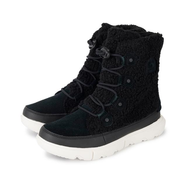 SOREL YOUTH SOREL EXPLORER COZY ソレル ユース エクスプローラー コージー 子ども ブーツ 防水 BLACK