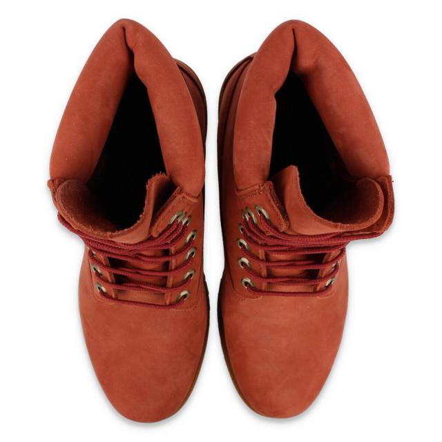 ティンバーランド 赤 6インチプレミアムブーツ 廃盤品