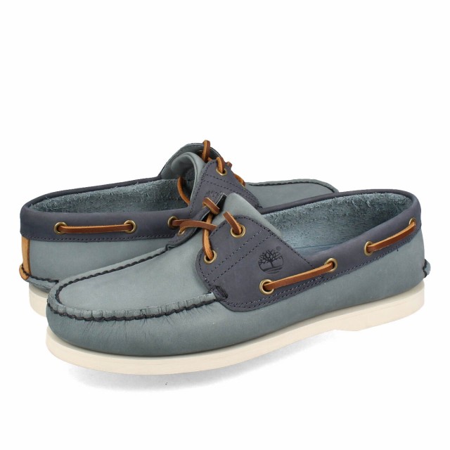 TIMBERLAND CLASSIC BOAT 2 EYE ティンバーランド クラシックボート 2 アイレット メンズ MEDIUM BLUE NUBUCK ブルー A2PB8