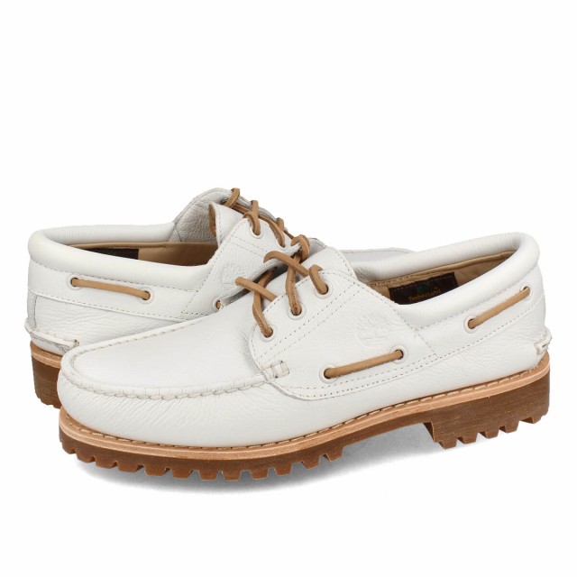 TIMBERLAND AUTHENTICS 3EYE CLASSIC LUG ティンバーランド オーセンティックス 3アイ クラシック ラグ メンズ WHITE FULL GRAIN ホワイ