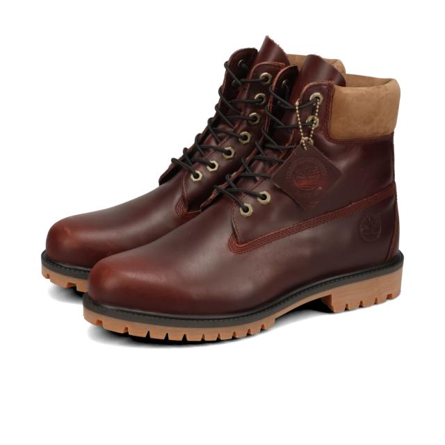 TIMBERLAND 6 INCH PREMIUM WP BOOT ティンバーランド 6インチ プレミアム ウォータープルーフ ブーツ メンズ BURGUNDY  ワインレッド A41MW-EIWの通販は