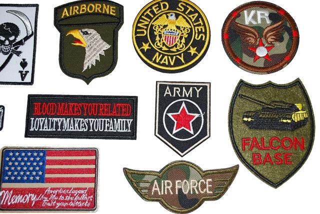 送料無料】厳選 US アーミー ARMY 軍物 NEWアイロンワッペン 10枚 