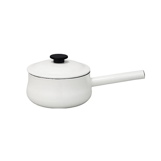 片手鍋 野田琺瑯 ホーロー ルーク ソースパン 18cm Luke Ih対応 ホワイト おしゃれ 日本製の通販はau Pay マーケット やかん屋