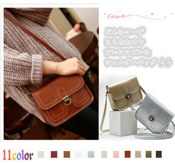 レディース ミニ可愛いポシェット ショルダーバッグ 斜めがけカバン ゆうパケット肩掛け 軽い 11色 大容量 3 000円ポッキリ 送料無料の通販はau Pay マーケット Sark サーク