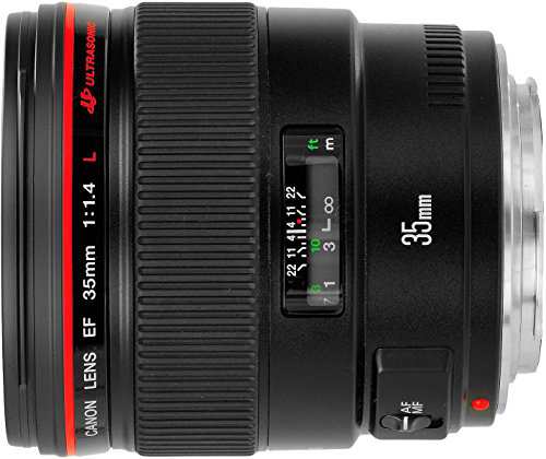 Canon 単焦点レンズ EF35mm F1.4L USM フルサイズ対応(中古品)