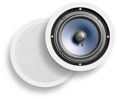 Polk Audio RC80i 2-Way In-Ceiling スピーカー (ペア, White) 【並行輸入 (中古品)