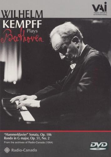 Wilhelm Kempff Plays Beethoven / [DVD] [Import](中古品)