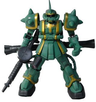MS IN ACTION !! ドズル・ザビ専用ザク MS-06F(中古品)